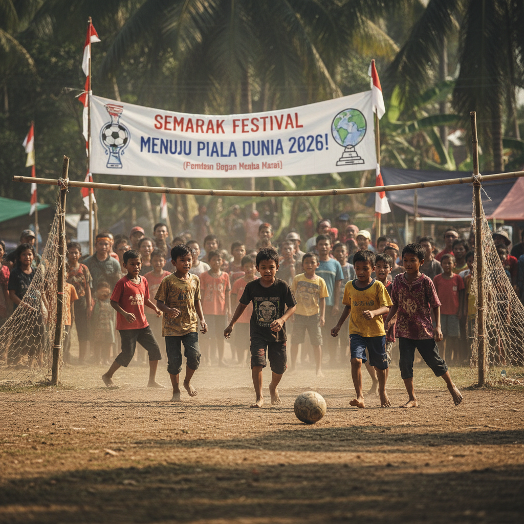 Semarak Festival Sepakbola Rakyat Sambut Piala Dunia 2026