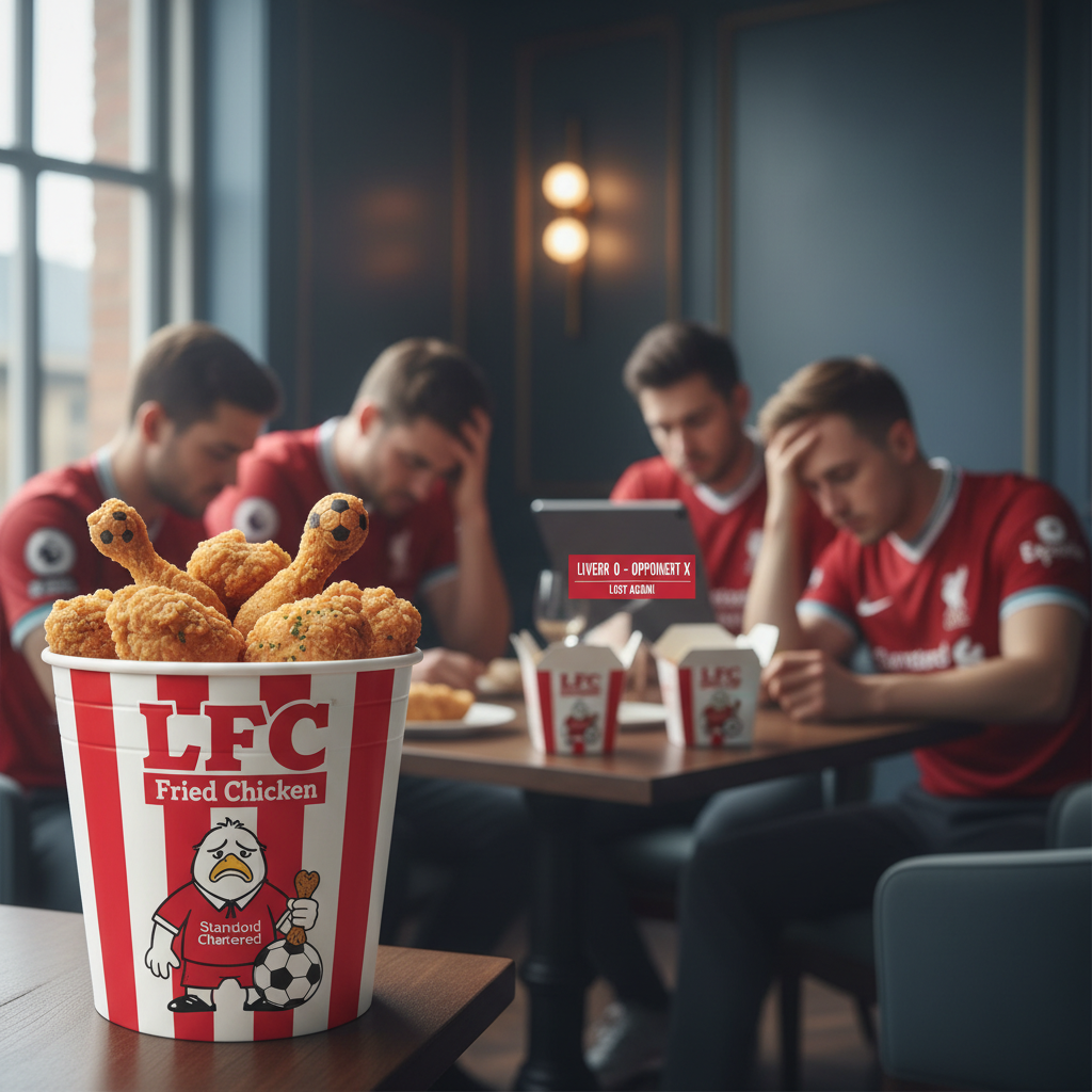 Meme Liverpool Kalah Lagi Terbaru: ‘Liverpool Fried Chicken’