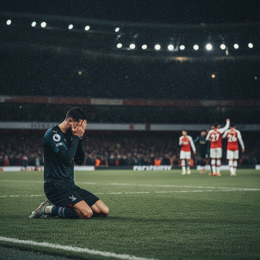 Arsenal Vs Crystal Palace: Malam Kelabu Maxence Lacroix