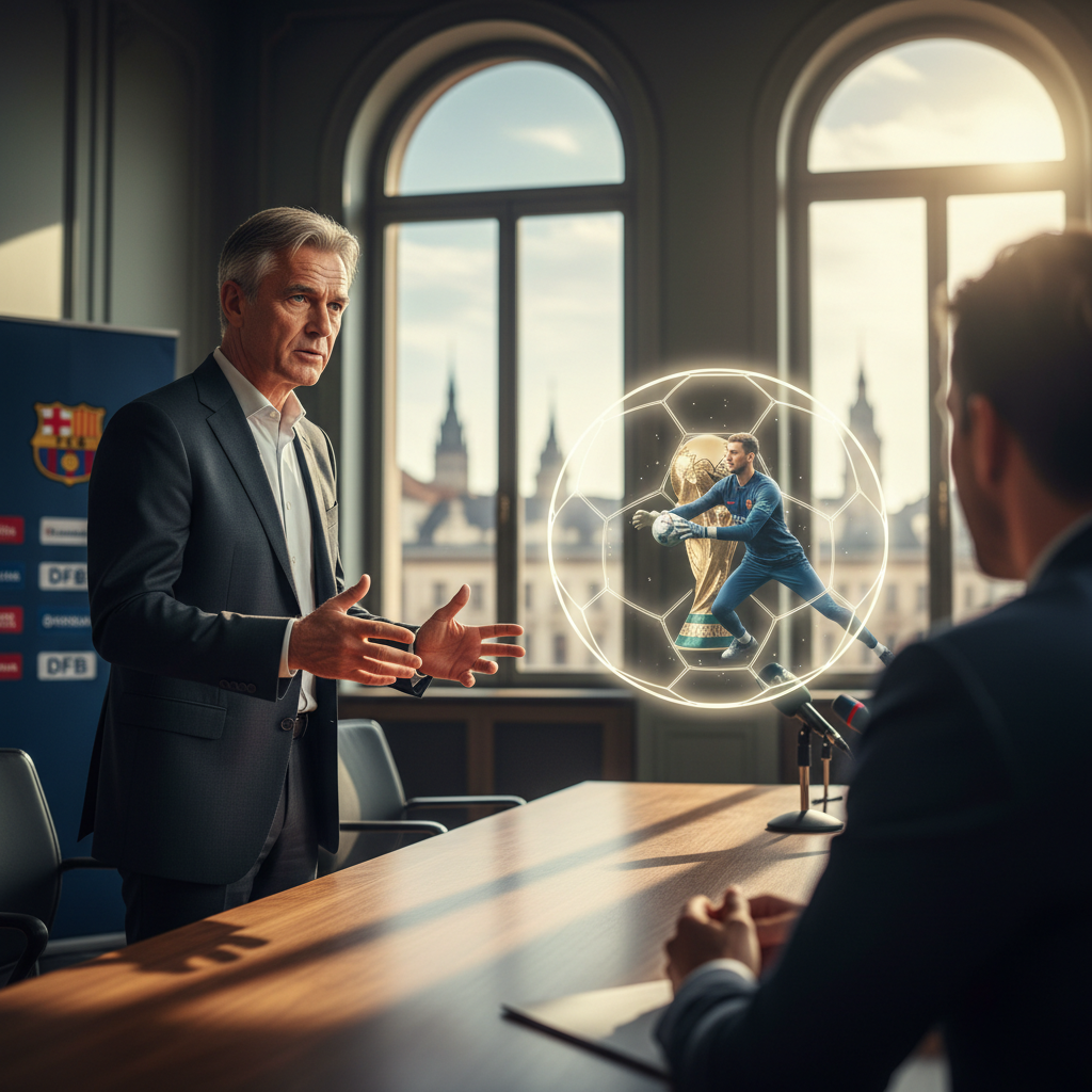 Direktur DFB Minta Barcelona Mainkan Ter Stegen di Piala Dunia